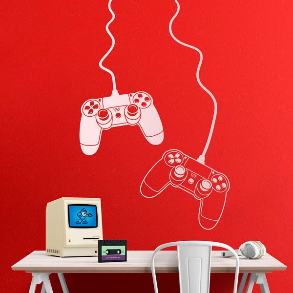 Wandtattoos: Play Station-Controller