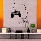 Wandtattoos: Play Station-Controller 3