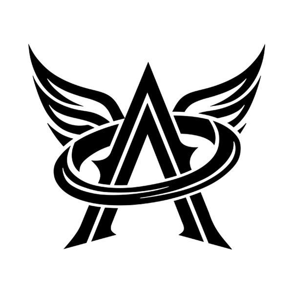 Aufkleber: Arcángel Logo Musik