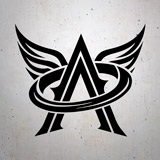 Aufkleber: Arcángel Logo Musik 2