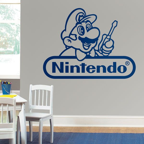 Kinderzimmer Wandtattoo: Mario Bros und Nintendo