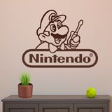 Kinderzimmer Wandtattoo: Mario Bros und Nintendo 3