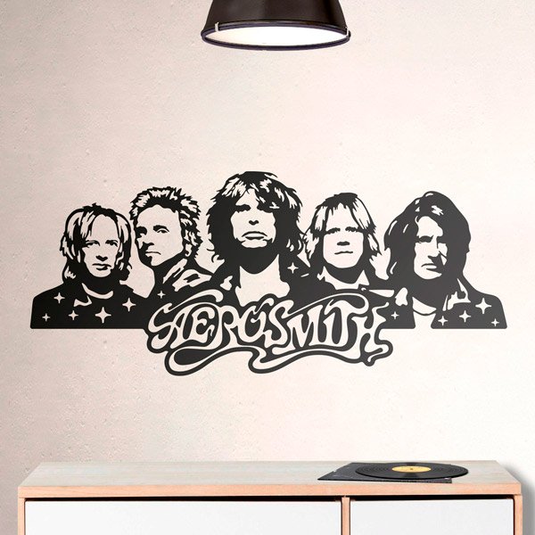 Wandtattoos: Aerosmith Rock