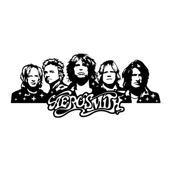 Wandtattoos: Aerosmith Rock