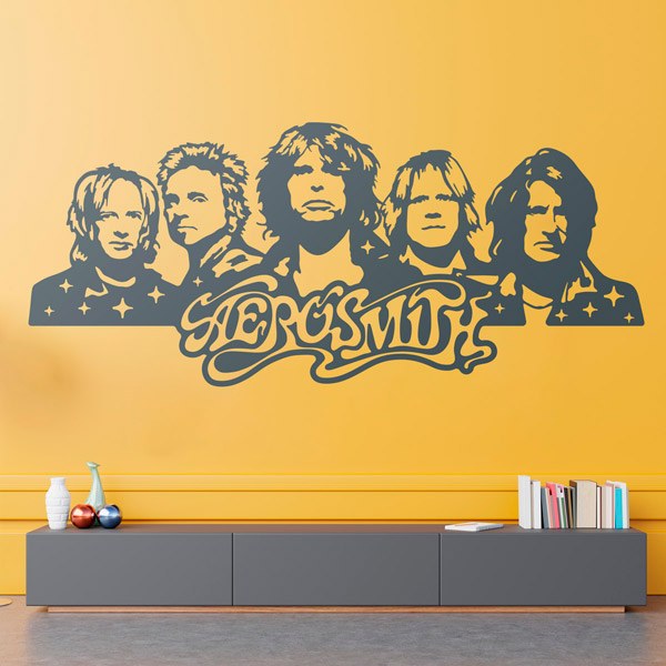 Wandtattoos: Aerosmith Rock