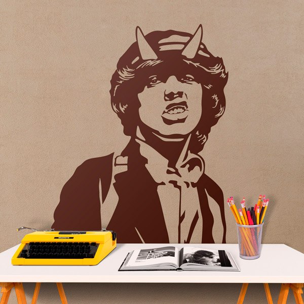 Wandtattoos: Angus Young ACDC