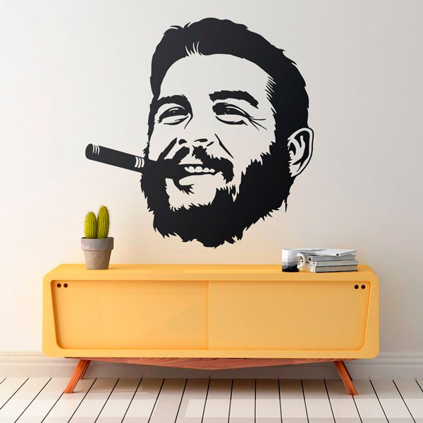 Wandtattoos: Che Guevara mit Reinem