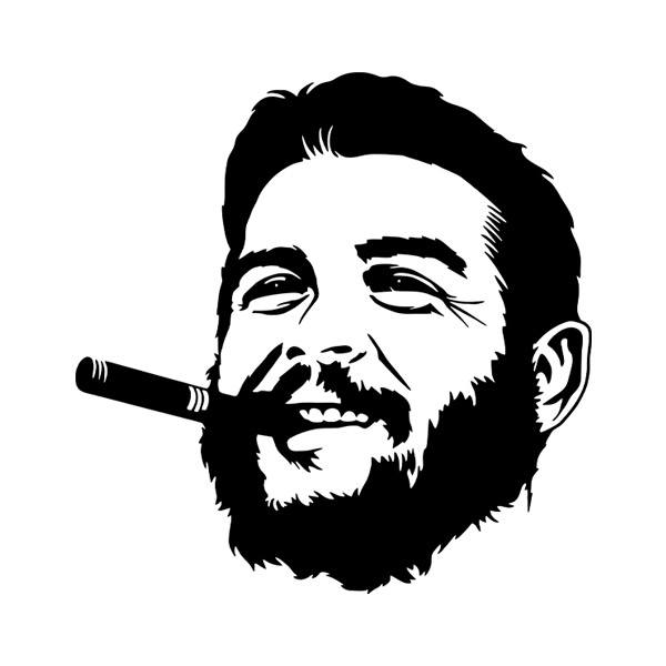 Wandtattoos: Che Guevara mit Reinem