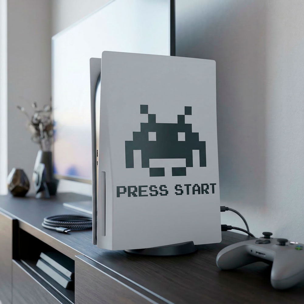 Space Invaders Press Start 10