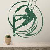 Wandtattoos: Kitesurfen Springen 3