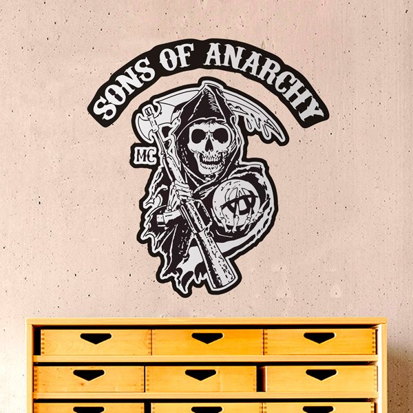 Wandtattoos: Sons Of Anarchy MC