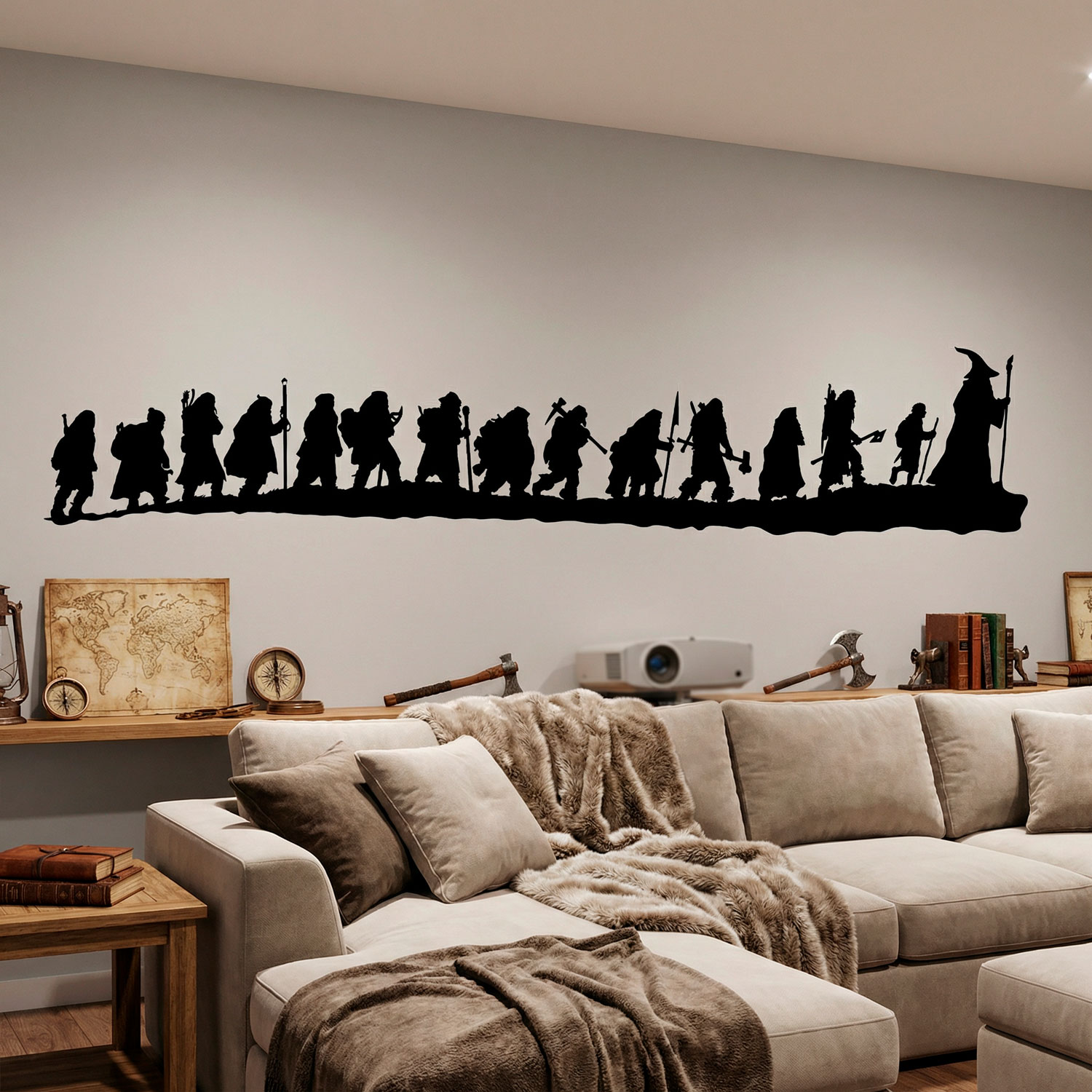 Wandtattoos: Charaktere aus dem Herrn der Ringe