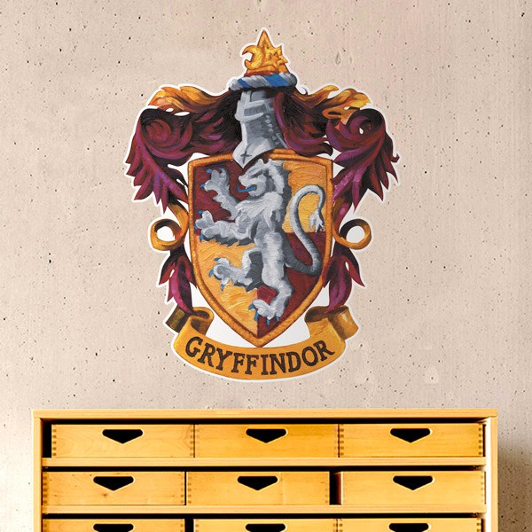 Wandtattoos: Harry Potter Gryffindor-Emblem
