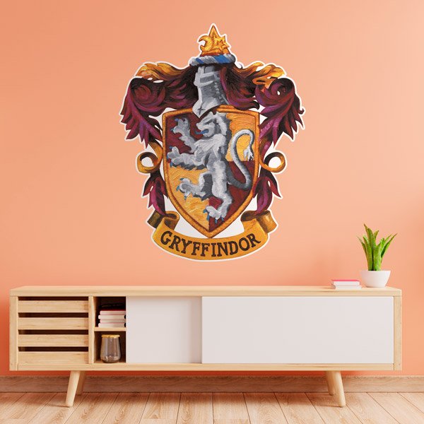 Wandtattoos: Harry Potter Gryffindor-Emblem