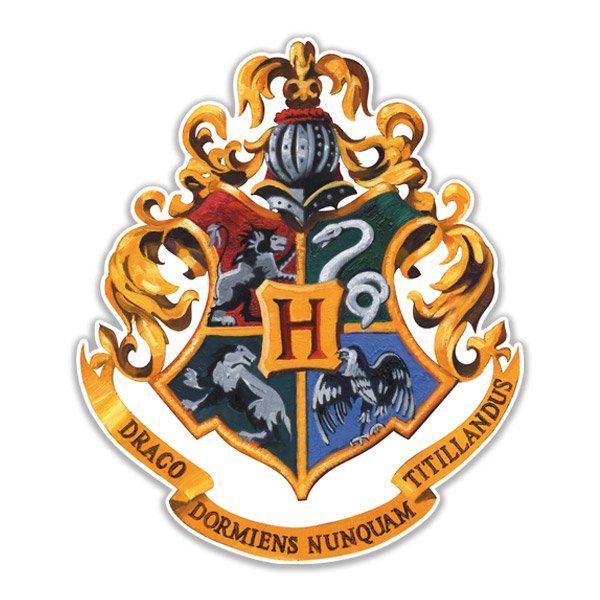 Wandtattoos: Harry Potter Hogwarts-Emblem
