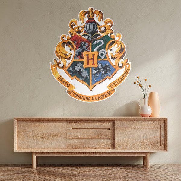 Wandtattoos: Harry Potter Hogwarts-Emblem