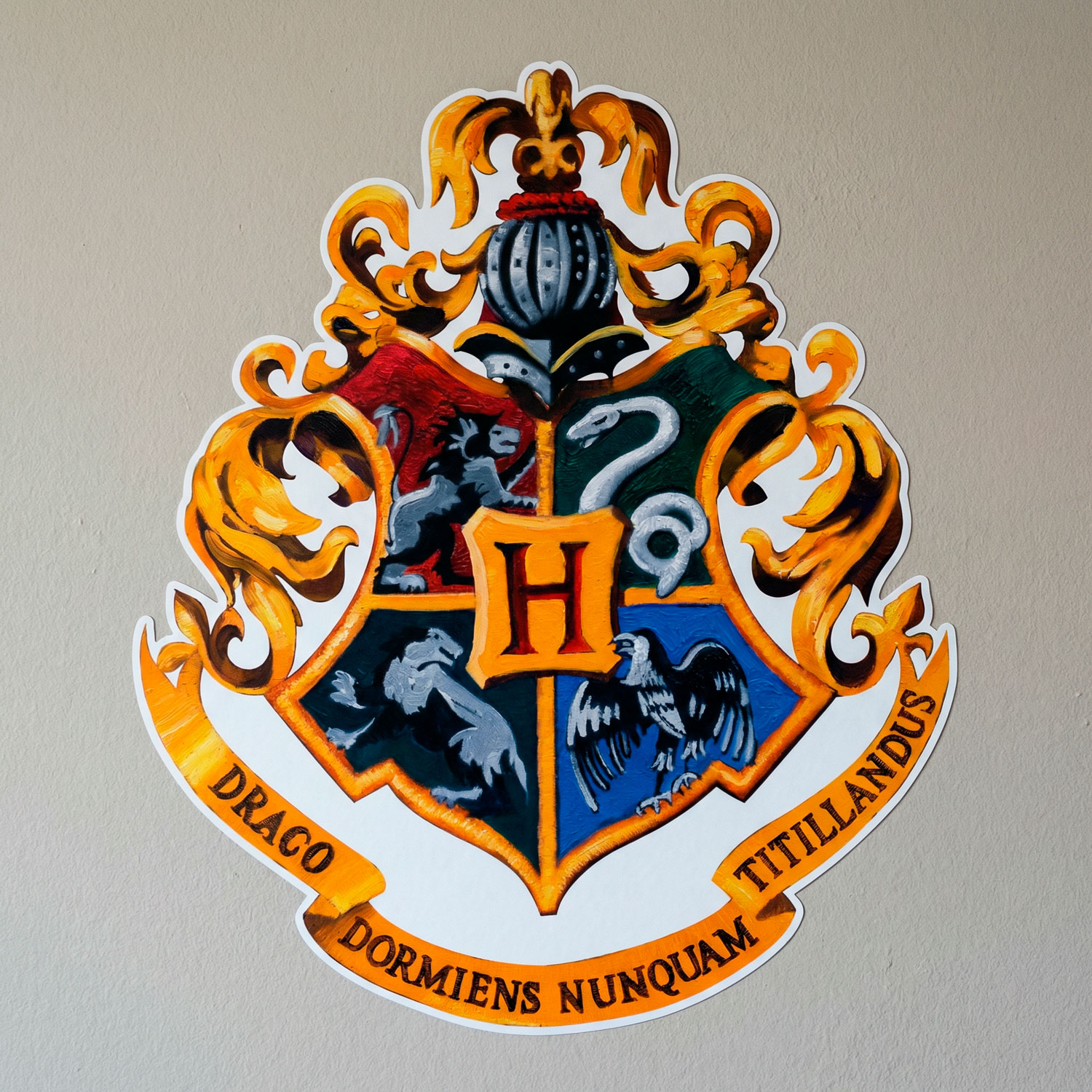 Wandtattoos: Harry Potter Hogwarts-Emblem