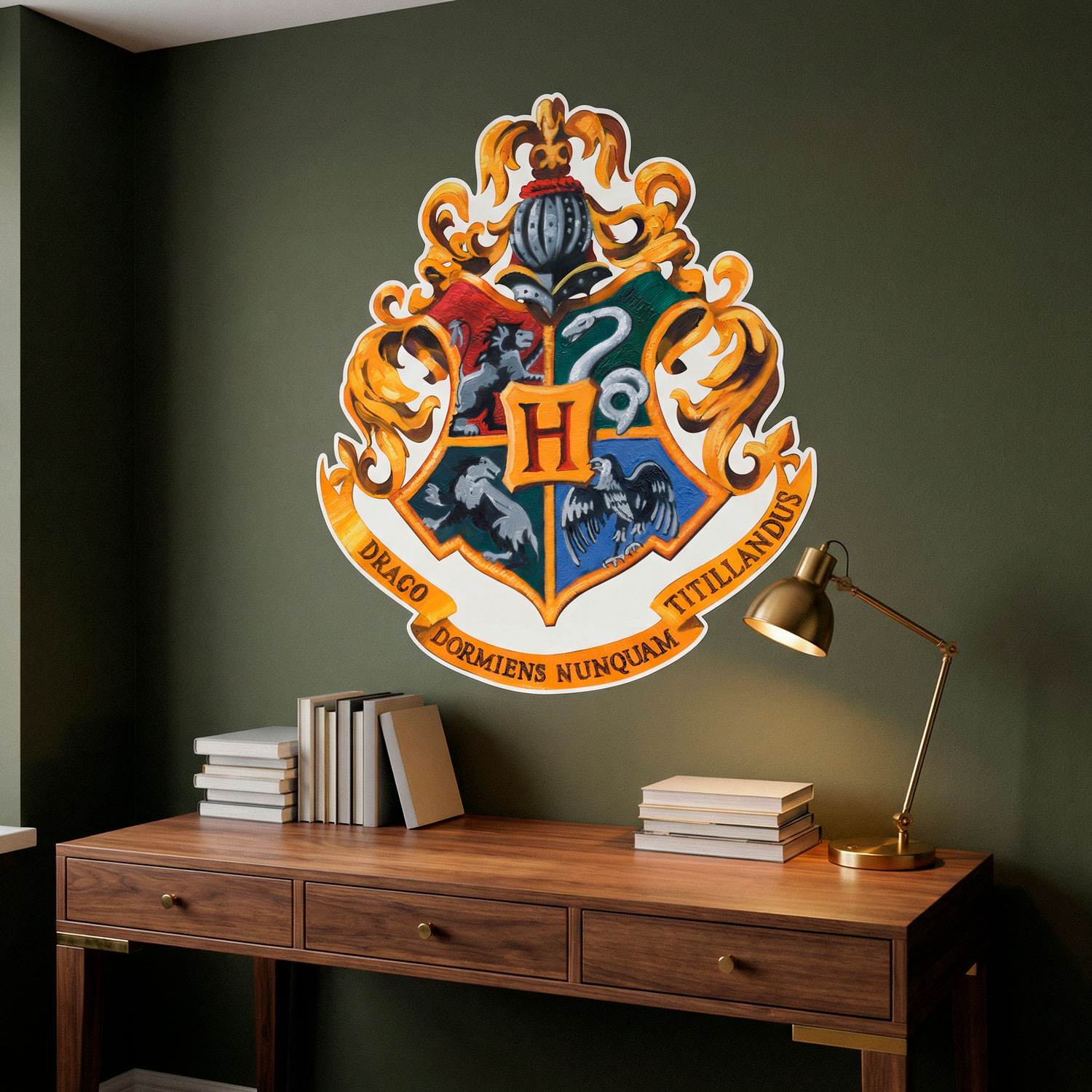 Wandtattoos: Harry Potter Hogwarts-Emblem