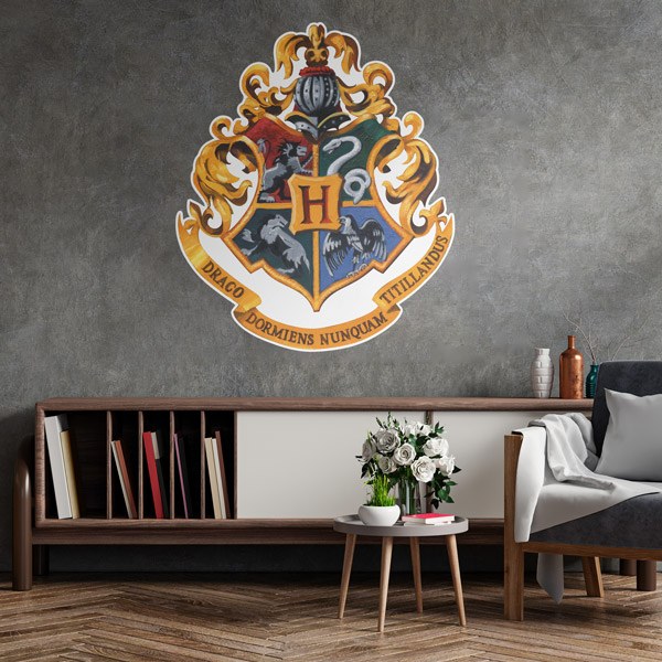 Wandtattoos: Harry Potter Hogwarts-Emblem