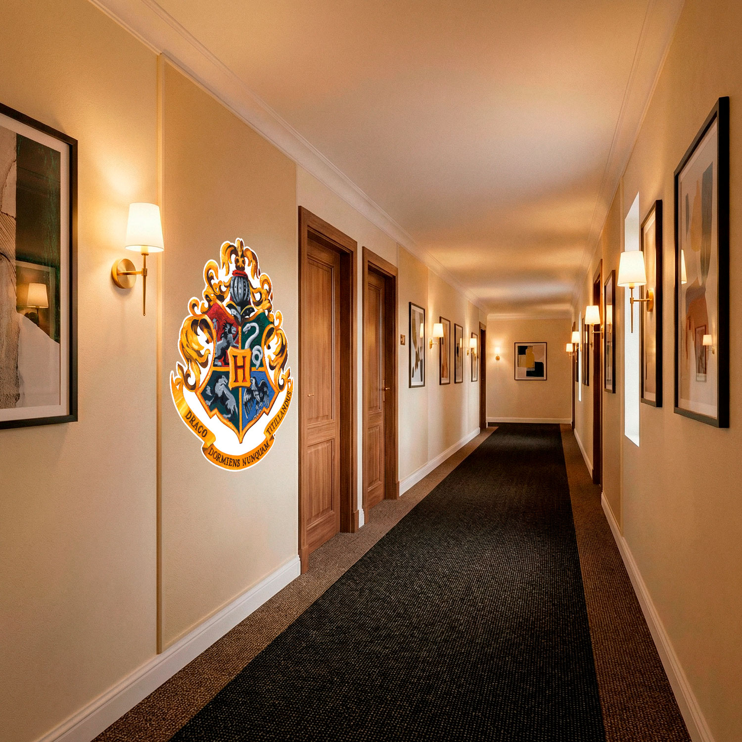 Wandtattoos: Harry Potter Hogwarts-Emblem