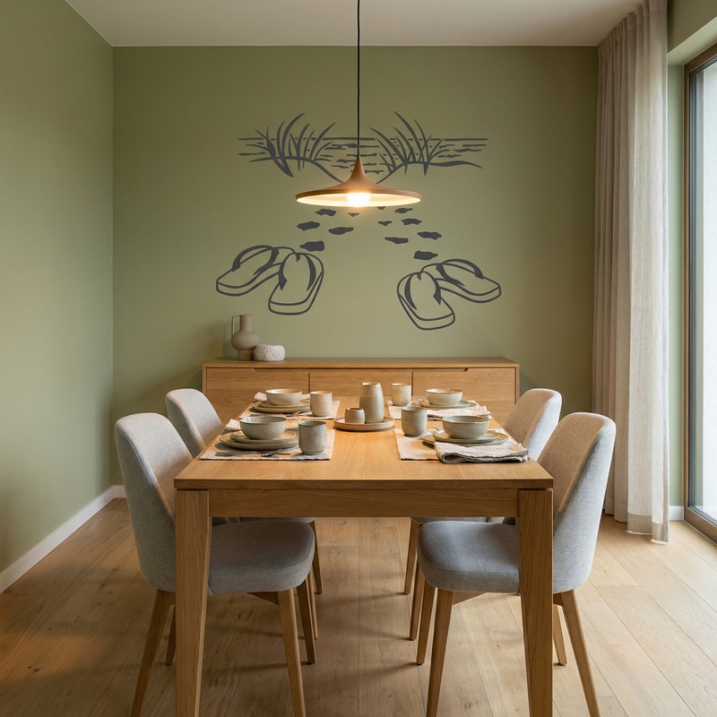 Wandtattoos: Der Weg zum Strand