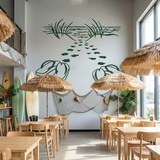 Wandtattoos: Der Weg zum Strand 4