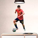 Wandtattoos: Pedri, spanischer Fußballspieler 3