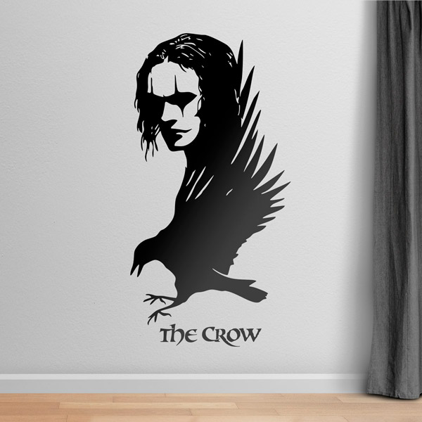 Wandtattoos: The Crow