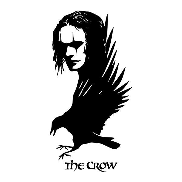 Wandtattoos: The Crow