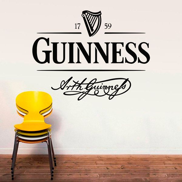Wandtattoos: Guinness 1759