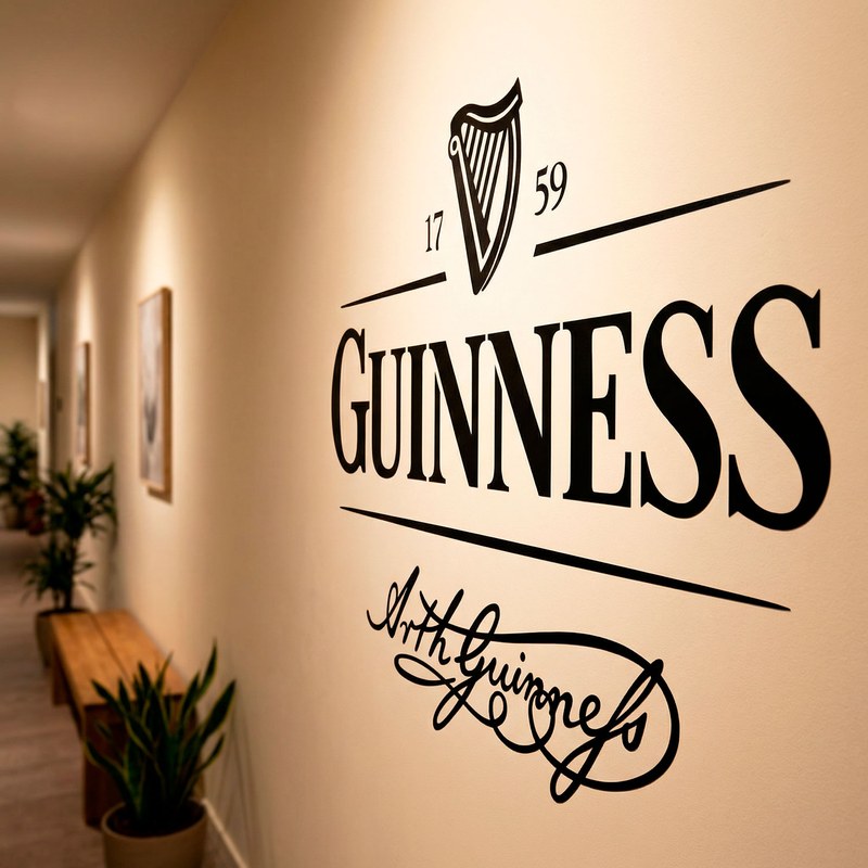 Wandtattoos: Guinness 1759