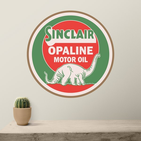 Wandtattoos: Sinclair Opaline Motor Oil