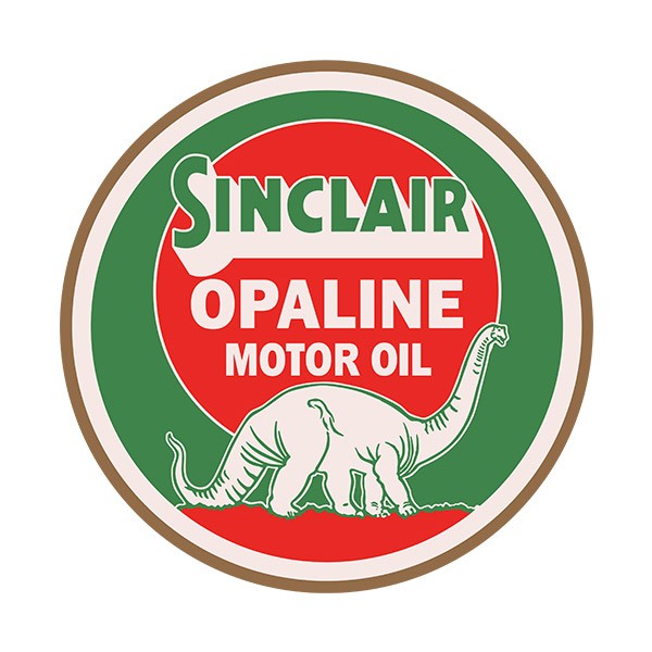 Wandtattoos: Sinclair Opaline Motor Oil