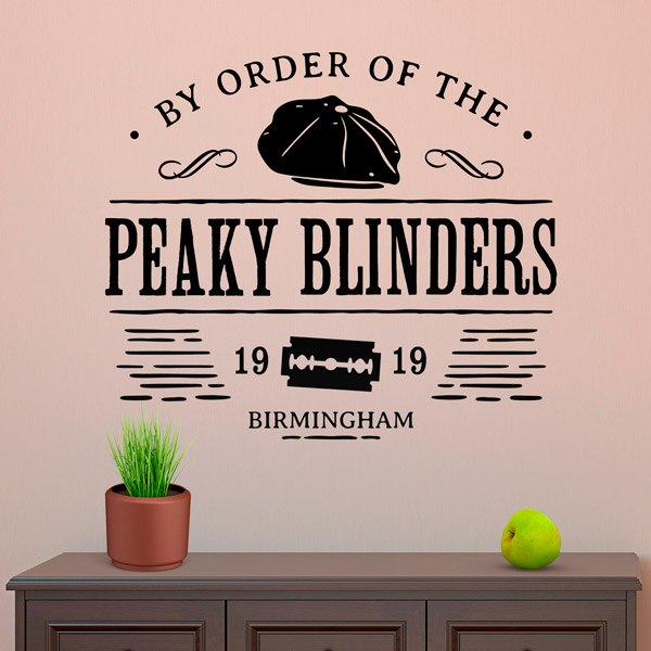 Wandtattoos: Peaky Blinders Birmingham