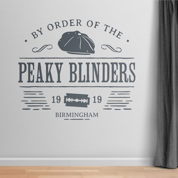 Wandtattoos: Peaky Blinders Birmingham