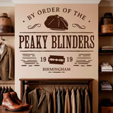 Wandtattoos: Peaky Blinders Birmingham 11
