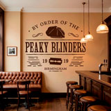 Wandtattoos: Peaky Blinders Birmingham 12