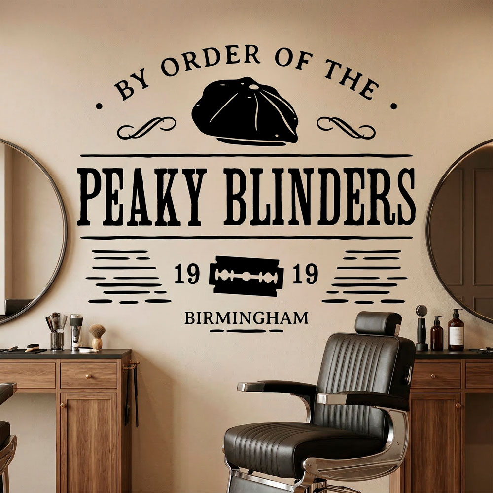 Wandtattoos: Peaky Blinders Birmingham