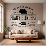 Wandtattoos: Peaky Blinders Birmingham 15