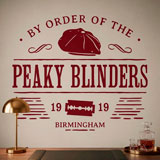 Wandtattoos: Peaky Blinders Birmingham 16