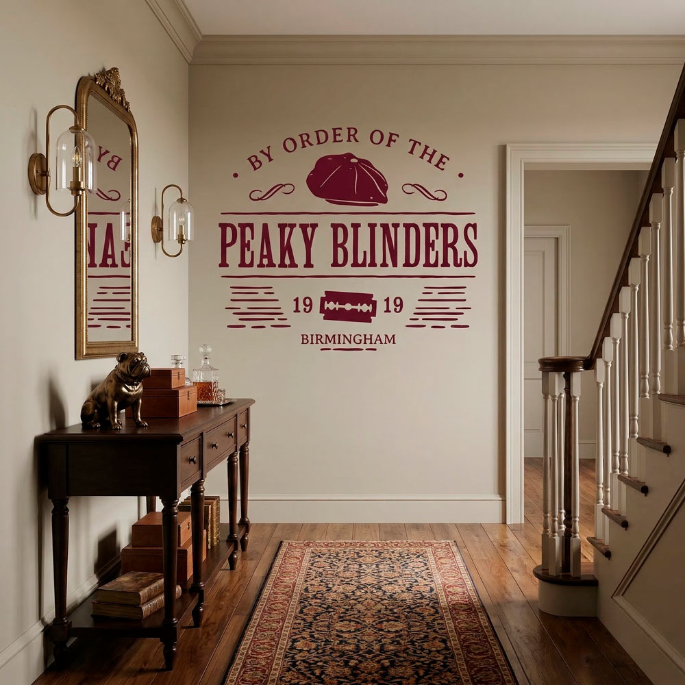 Wandtattoos: Peaky Blinders Birmingham