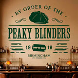 Wandtattoos: Peaky Blinders Birmingham 6