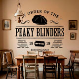 Wandtattoos: Peaky Blinders Birmingham 7