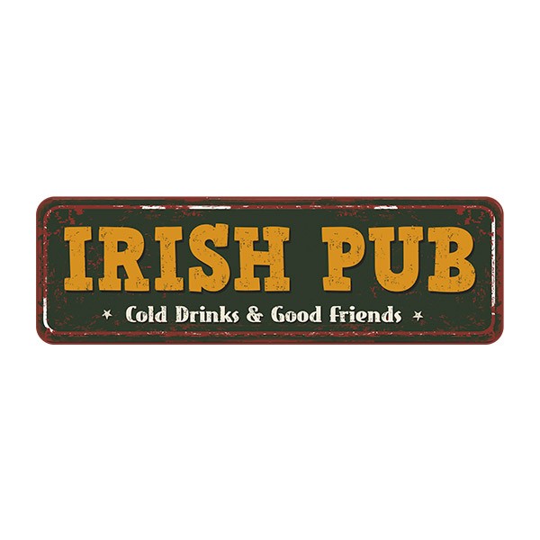 Wandtattoos: Irish Pub
