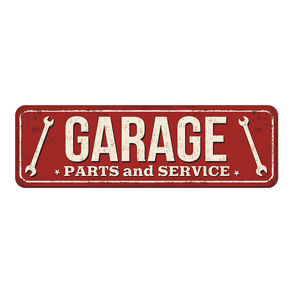 Wandtattoos: Garage Parts and Service