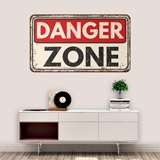 Wandtattoos: Danger Zone 3