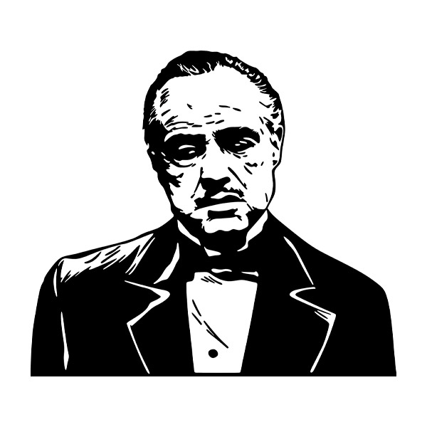 Wandtattoos: Don Vito Corleone