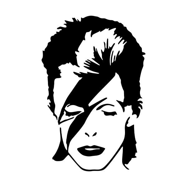 Wandtattoos: David Bowie