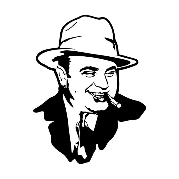 Wandtattoos: Al Capone