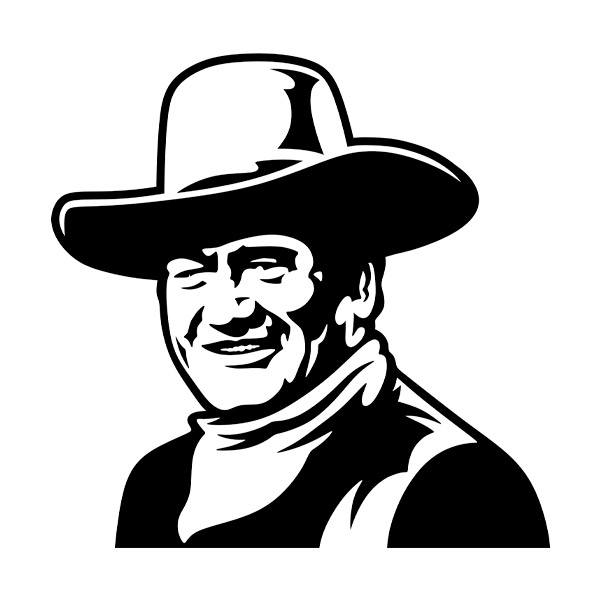 Wandtattoos: John Wayne